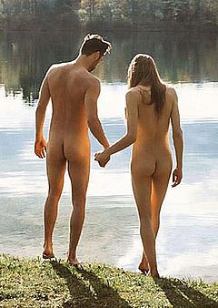 Rebekah Underhill naked in nature