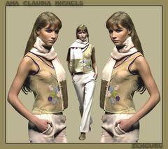 Ana Claudia Michels runway see through ollage