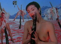 Amanda Donohoe naked at The Lair of the White Worm