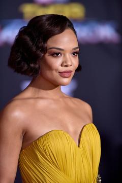 Tessa Thompson at premiere of Disney and Marvel's Thor Ragnarok in Los Angeles