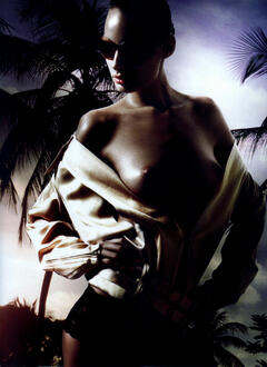 Anja Gildum topless for Vellum magazine