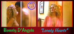 Beverly D'Angelo nude tits at Lonely Hearts