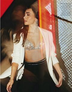 Spanish singer Aitana posing for Elle magazine, Spain - January 2022