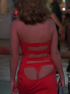 Claudia Christian ass crack in The Hidden