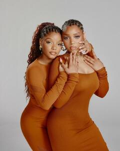 Halle Bailey, Chloe Bailey for VS Pink 2023