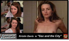 Kristin Davis topless at Sex and the City
