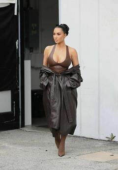 Kim Kardashian hits early morning photoshoot in LA after family Easter celebration - April 06, 2026