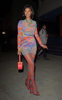 Maya Jama - Love Magazine London Fashion Week party in London
