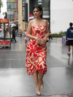 Natasha Blasick outside the Lilo & Stitch Premiere at El Capitan Theatre in Hollywood - May 17, 2025