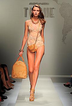 Laura Blokhina sexy runway image