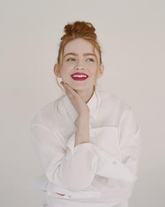Sadie Sink for Givenchy Beauty Le Rouge Deep Velvet N°37 (2021)