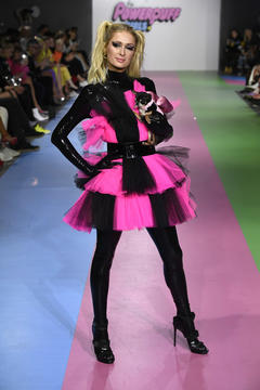 Paris Hilton at Christian Cowan x The Powerpuff Girls Runway Show