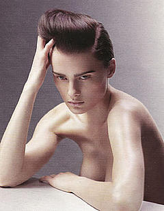 Russian Elena Melnik topless but covered