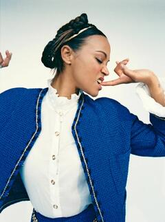 Zoe Saldana - Flaunt Magazine - Spring 2021