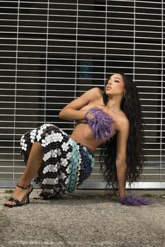 Tinashe topless but coevered for V Magazine