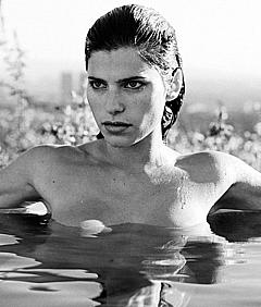 Lake Bell nude in water