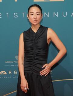 Greta Lee at 21st Annual Unforgettable Gala Asian American Awards in Beverly Hills - December 2023