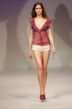 Bianca Klamt long legs runway image