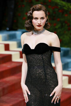 Maude Apatow at Met Gala In America An Anthology of Fashion