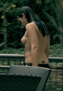 Lili Mirojnick topless scene from Assassins Tale