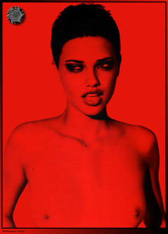 Adriana Lima nude tits