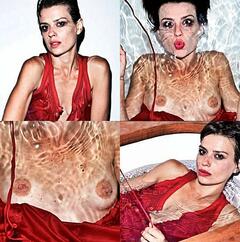 Claudia Pandolfi topless collage