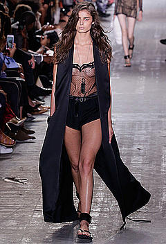 Taylor Marie Hill legs and see through top