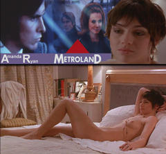 Amanda Ryan lying naked in Metroland