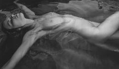 Maryna Linchuk nude in a water