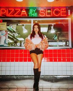 Brighton Sharbino  sexy for Jake Brenson Fall 2019