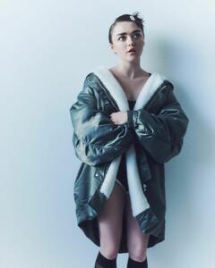 Maisie Williams - Mazi Coat Campaign - November 2023