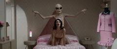Sara Rivero nude in sex scene with alien at Lo siento mi amor
