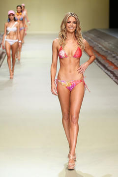 Jennifer Hawkins Myer SpringSummer 2014 Collections Launch in Sydney