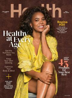 Regina Hall in yellow dress at Health Magazine - September 2021