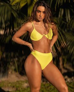 Sommer Ray in yellow bikini for Sommer Ray Swim Collection - April 2020