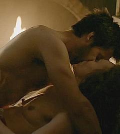 Laura Haddock naked in Da Vincis Demons