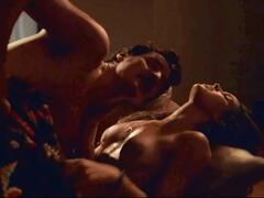 Adria Arjona topless at Narcos