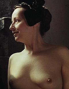 Amanda Boxer topless in Nostradamus