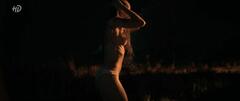 Russian actress Angelina Strechina topless at Kitchenblock