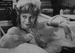 Magali Noel nude in the bathtub