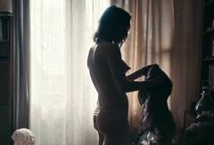 Daria Plakhtii topless at Falling