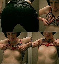 Lavinia Wilson topless in Julietta