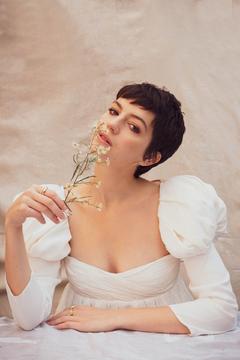 English actress and singer Ella Hunt - Alison Engstrom photoshoot for ROSE & IVY  -January 2021