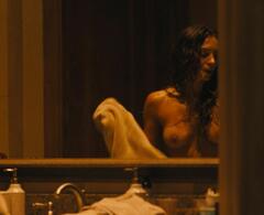 Genesis Rodriguez topless at Lioness