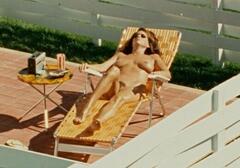 Amy Landecker sunbathing fully nude at A Serious Man
