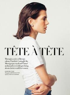 Charlotte Casiraghi - UK Harper’s Bazaar - February 2022