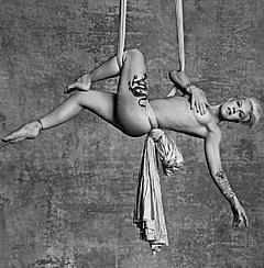 Pink naked for People magazine