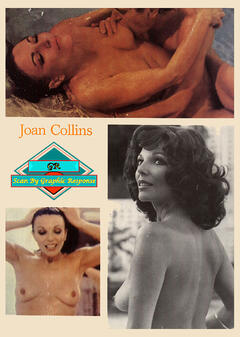 Joan Collins topless and nude collage