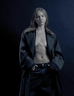 Emma Brooks braless for Tiago Pestana photoshoot - May 2024