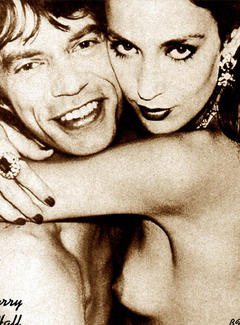 Jerry Hall nude tits